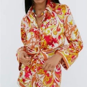 Zara short set size XL